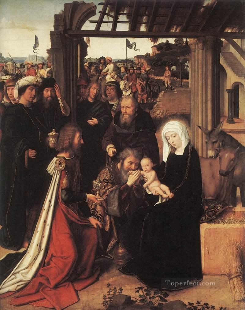 賢者の礼拝 1500 ジェラルド・デイヴィッド油絵